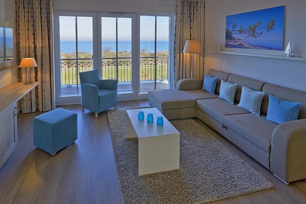 Aparthotel Waterkant Suites - Fewos Am Meer Mit Spa Börgerende-Rethwisch Kamer foto