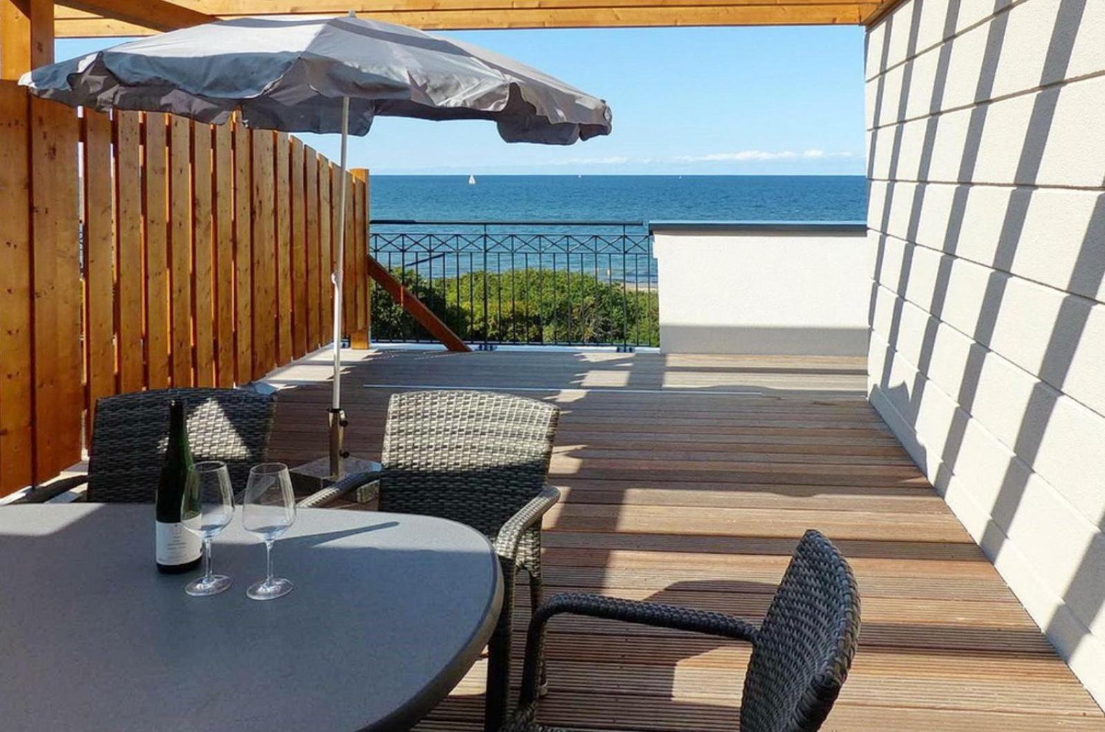 Aparthotel Waterkant Suites - Fewos Am Meer Mit Spa Börgerende-Rethwisch Buitenkant foto