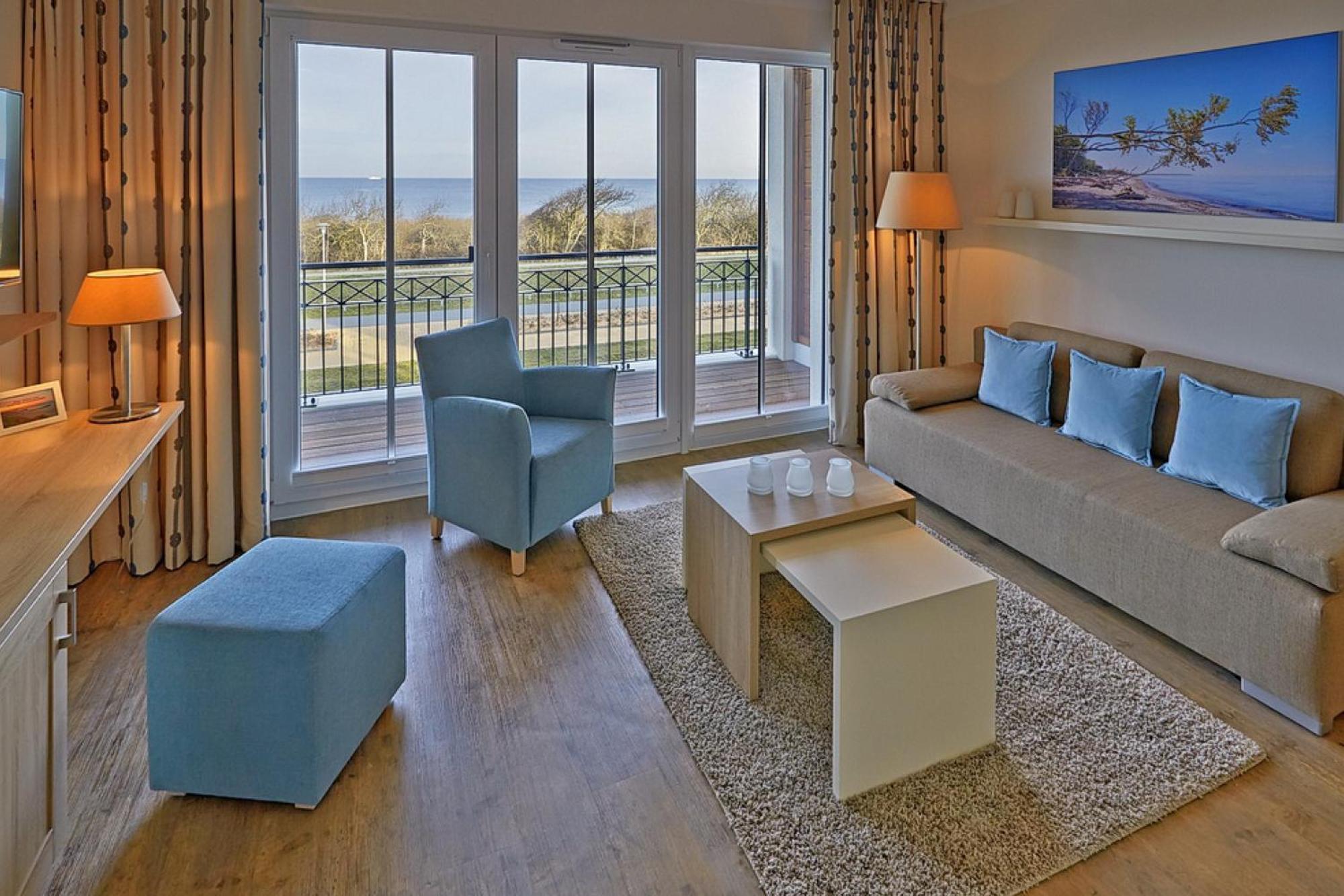 Aparthotel Waterkant Suites - Fewos Am Meer Mit Spa Börgerende-Rethwisch Kamer foto
