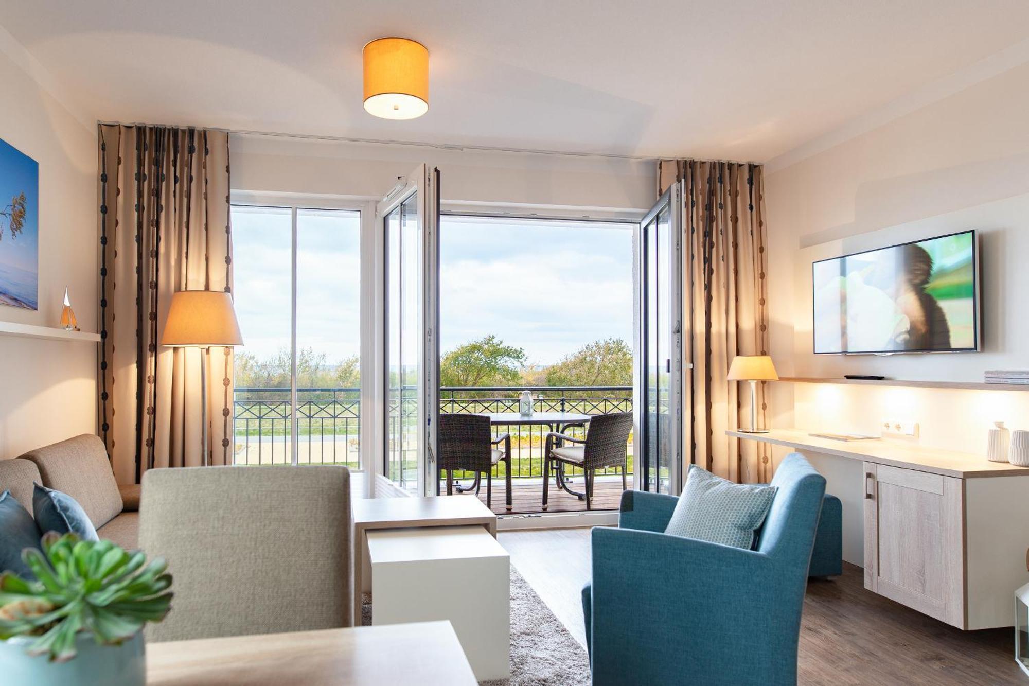 Aparthotel Waterkant Suites - Fewos Am Meer Mit Spa Börgerende-Rethwisch Kamer foto