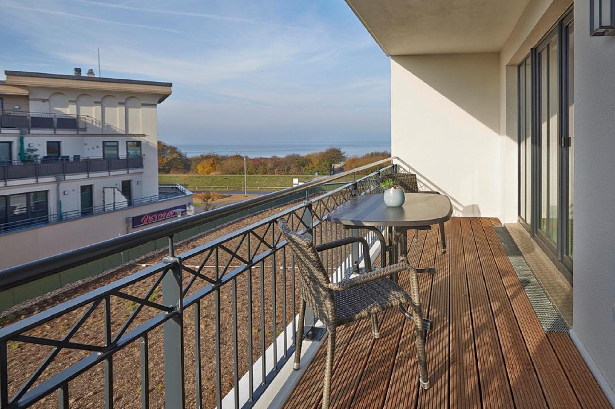Aparthotel Waterkant Suites - Fewos Am Meer Mit Spa Börgerende-Rethwisch Kamer foto